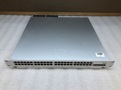 Cisco Meraki MS320-48FP 48-Port PoE Gigabit Ethernet Switch Dual PSU Unclaimed