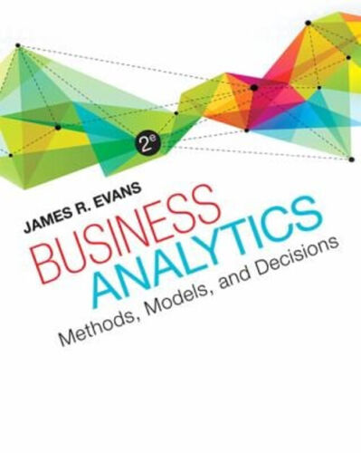 Business Analytics Paperback James Evans