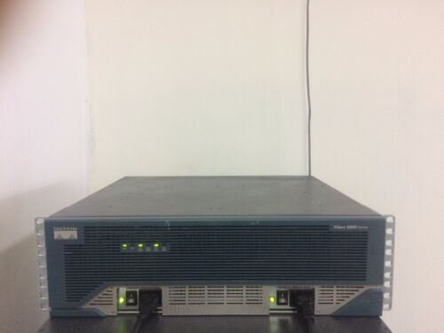 CISCO 3845/K9 GIGABIT VOICE SECURITY ROUTER ios-15.1 PVDM CME-8.5 CISCO3845/K9