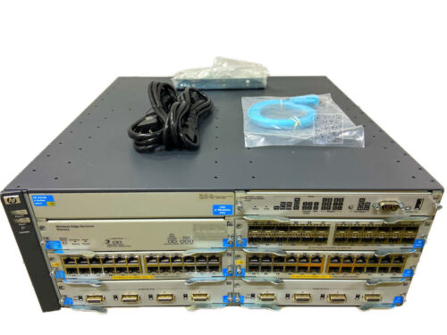 J8697A I LOADED HP ProCurve 5406zl Managed Switch J9545A J8706A J8702A J8708A