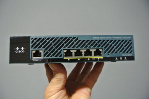 CISCO AIR-CT2504-K9 2500 SERIES WIRELESS WLAN CONTROLLER for 15 ap FREE SHIP