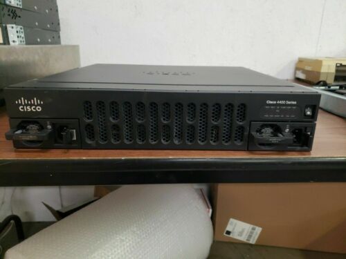 Cisco ISR4451-X-AXV/K9 VOICE+HSEC+SECURITY+DATA+APPXK9 Dual Pwr