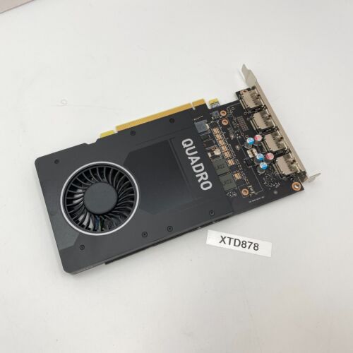 NVIDIA Quadro P2200 5GB GDDR5 Graphics Card 699-5G420-0500-100F – Good Condition