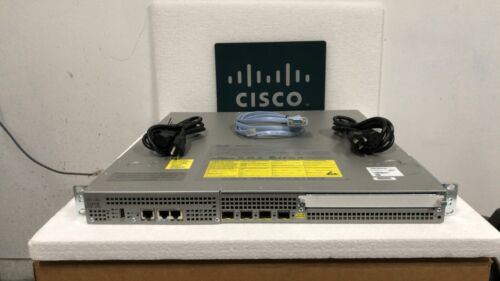 CISCO ASR1001 GigE Aggregation Services Router 4 BUILT-IN GE PORTS DUAL POWER AC