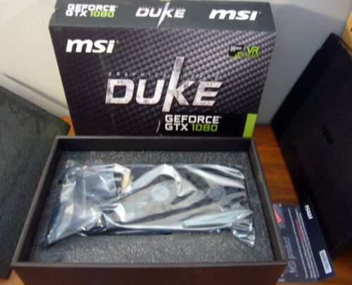 MSI GeForce GTX 1080 8GB GDDR5X Graphics Card (GTX 1080 DUKE 8G OC)