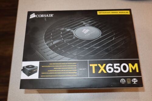 Corsair TX650M Enthusiast Series Bronze Certified Power Supply 650W