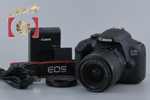 Canon EOS 1300D / Rebel T6 / EOS Kiss X80 18.0 MP DSLR 18-55 Lens