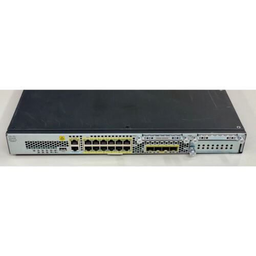 Cisco FPR 2140 with 200GB SSD, (2) 400W PSUs, (2) Power Cables, & Rails, Good