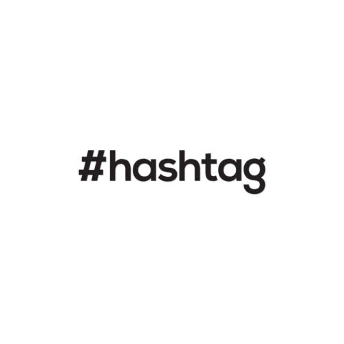 Hashtag # – Vinyl Decal Sticker – Multiple Color & Sizes – ebn1552