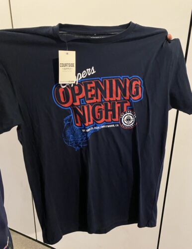 NEW Los Angeles Clippers Opening Night 10/23/24 Intuit Dome Exclusive T-Shirt LA