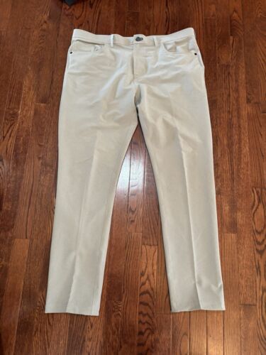 Public Rec Workday Pants Mens 40×32 Gray Straight Golf Stretch Activewear Chino