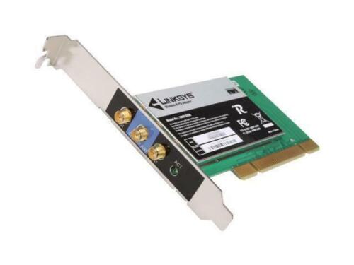 LINKSYS CISCO WIRELESS-N PCI ADAPTER MODEL WMP300N RANGE MARK 4X/SPEED MARK 12X