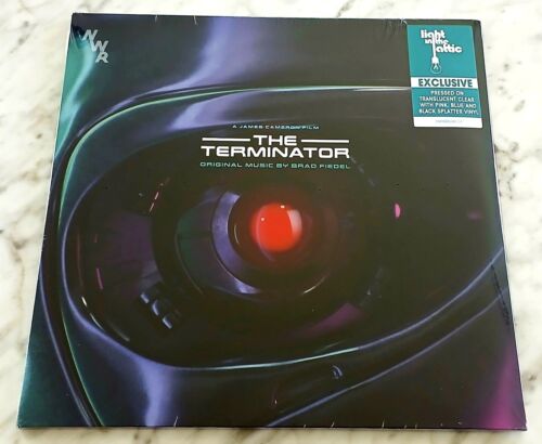 The Terminator Original Soundtrack – Exclusive Clear w/ Pink Blue & Black Vinyl