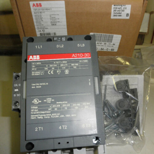 ABB A210-30-11 Contactor 220-230V New In Box Expedited Shipping