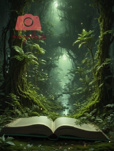 Digital Image Picture Wallpaper Background Desktop AI Art Book Forest