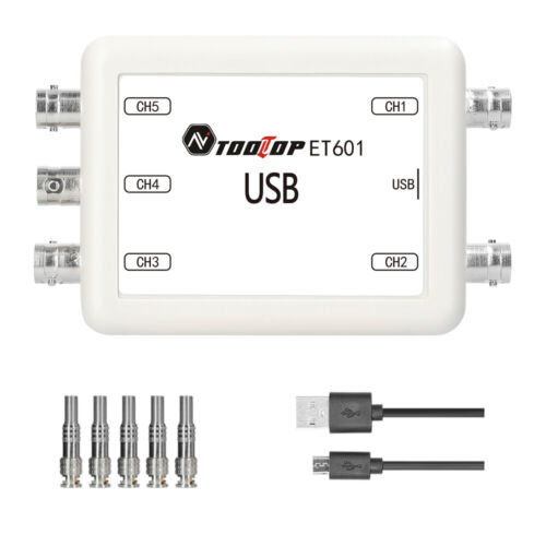 Virtual Oscilloscope 5-channel Data Storage Acquisition Recorder 4 V2N6