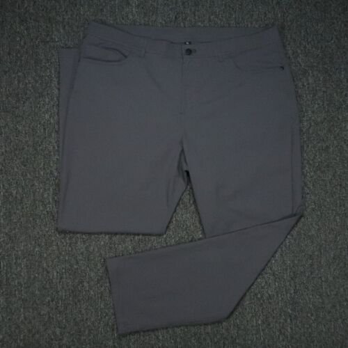 Public Rec Dealmaker Pants Mens 42×32 Gray Blue Workday 2.0 Five Pocket Chino