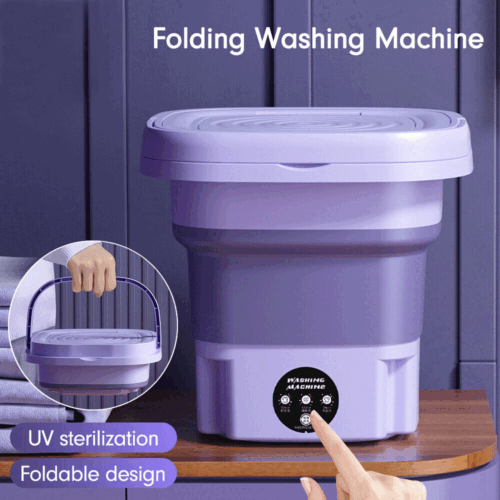 Portable Washing Machine Mini Washer Foldable Washer and Spin Dryer Small Travel