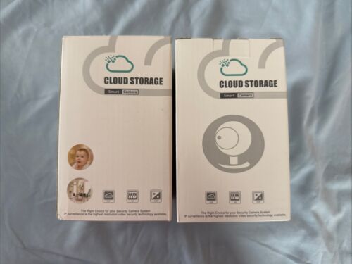 Cloud Storage Smart Cameras Pack Of 2 NIB