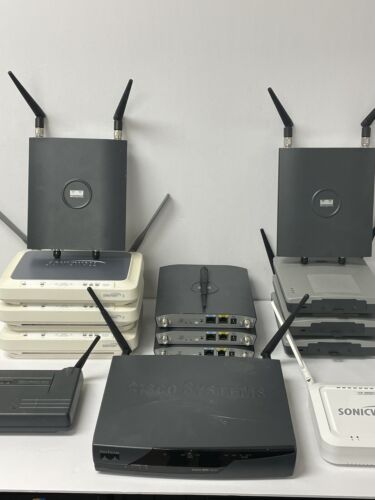 Lot of Wireless Access Points Cisco Aironet 350 & 1200, Sonicwall Untested