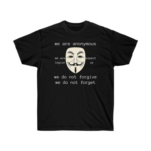 Unisex Ultra Cotton Tee Anonymous Cybersecurity CISO Hacker Techie Gift Techies