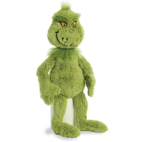 Rare Christmas Grinch Plush Doll Soft Stuffed Toys Kids Gift Decoration Xmas Fun