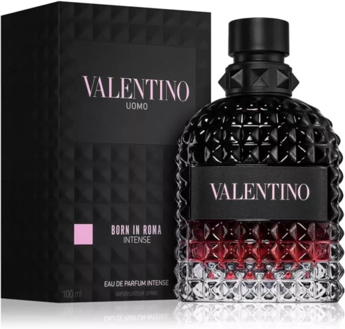 valentino uomo born roma intense spray oz eau de men 3.4 parfum 100 ml .4