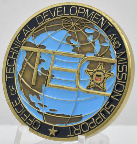 Secret Service Technical Development Mission Support Office TEC Challenge Coin