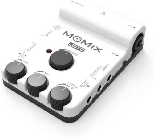 Joyo MOMIX USB Audio Interface/Stereo XLR Mixer for IOS & USB-C Devices