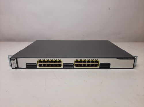 Cisco Catalyst 3750G 24 Port Gigabit Switch IP Base IOS 12.2 WS-C3750G-24T-S