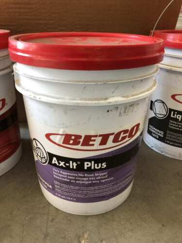 BETCO Ax It Plus 154 No-Rinse Floor Stripper 5 Gallon Bucket