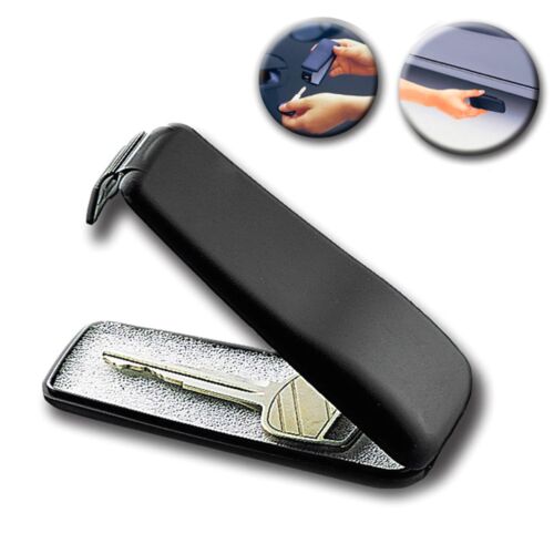 Magnetic Key Storage Box Durable Anti Rust Safe for Emergency Car Coin Access