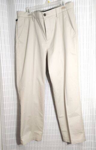 Dockers Pants Men Size 36×30 Beige Color Straight Fit Flexible Waistband   B2