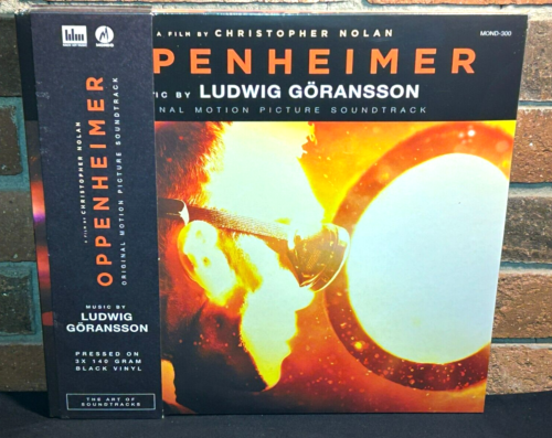 OPPENHEIMER – Soundtrack, 140G 3LP BLACK VINYL Tri-Fold Jacket + Booklet Sealed!