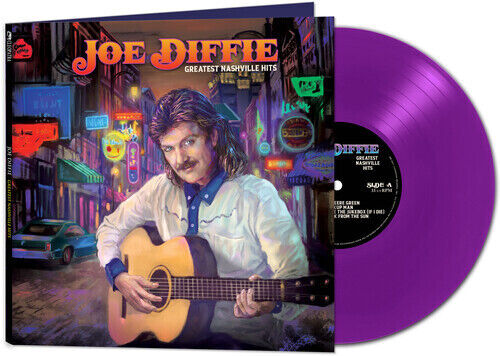 JOE DIFFIE **Greatest Nashville Hits – Purple **NEW RECORD LP VINYL