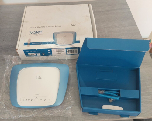 Cisco Linksys Valet M10 300 Mbps 4-Port 10/100 Wireless N Router M10 NO AC JACK