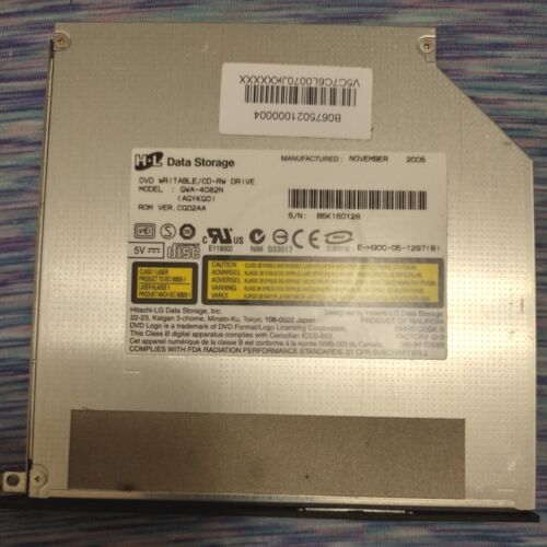 Hitachi H-L Data Storage DVD Writable/CD-RW Drive GWA-4082N