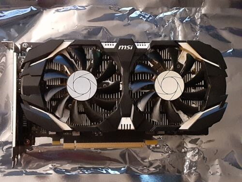 MSI GeForce GTX 1050 TI 4GT OC 4GB GDDR5 Graphics Card GPU