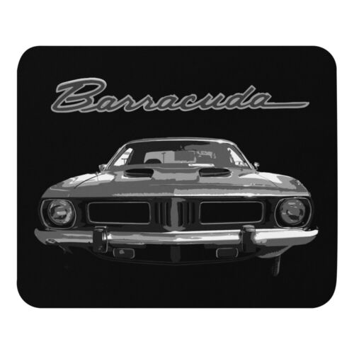 1973 Barracuda Cuda American Muscle Car Mouse pad