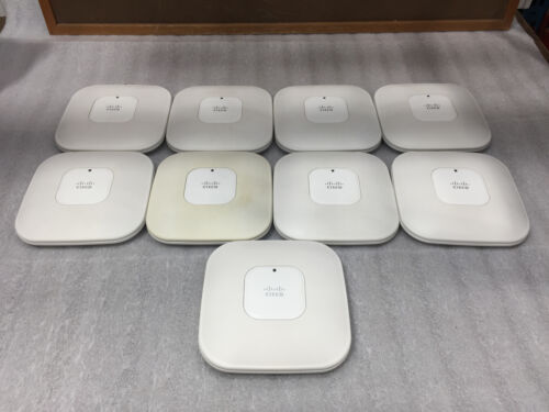 Cisco AIR-LAP1142N-A-K9 Lot Of 9 Good Condition Wireless Access Points