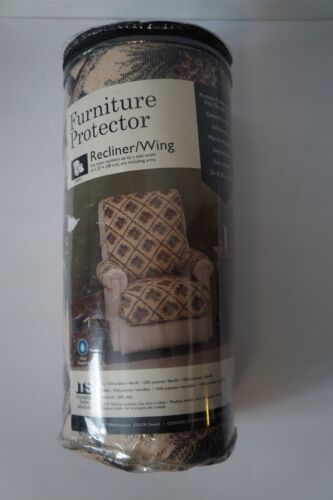 Innovative Textile Solutions Recliner Wing Furniture Protector Natural Pine Cone