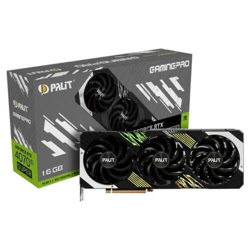 [NEW] Palit GeForce RTX 4070 Ti SUPER GamingPro Graphics NED47TS019T2-1043A