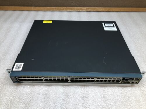 Cisco Catalyst 2960-S Series WS-C2960S-48FPS-L V04 PoE+ Gigabit Network Switch