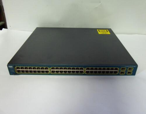 Cisco WS-C3560G-48TS-S Catalyst 3560G Series PoE-48 Network Switch