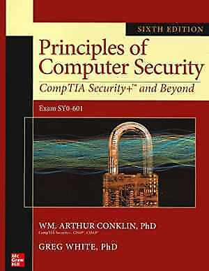 Principles of Computer Security: – Paperback, by Conklin Wm. Arthur; – Very Good