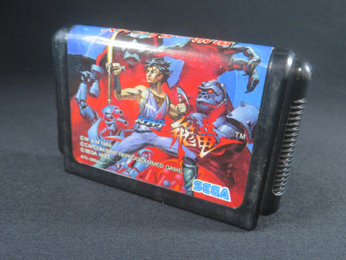 Mega Drive Strider Hiryu SEGA MD genesis game tested Japan authentic cartridge