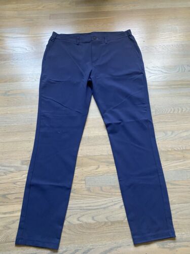 Public Rec Pants Mens 40×36 Blue Workday 5 pocket Stretch Comfort