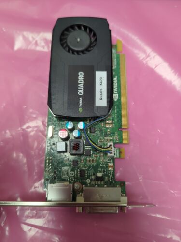 Nvidia Quadro K420 1GB DDR3 PCI-E 1 x DP/DVI Video Card Dell P/N: 014PHT  Tested