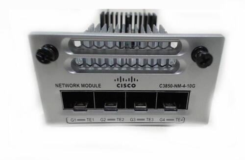 Cisco C3850-NM-4-10G 4-Port 10Gig SFP+ Network Module 3850-NM-4-10G 3850 NM 10G