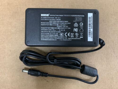 1pcs MOSO MSP-Z1360IC48.0-65W DC48V 1.36A Haikang POE recorder power supply